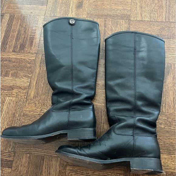 Frye Wide Calf Melissa Button Boots - Picture 4 of 4